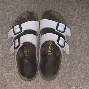 White Birkenstock’s
